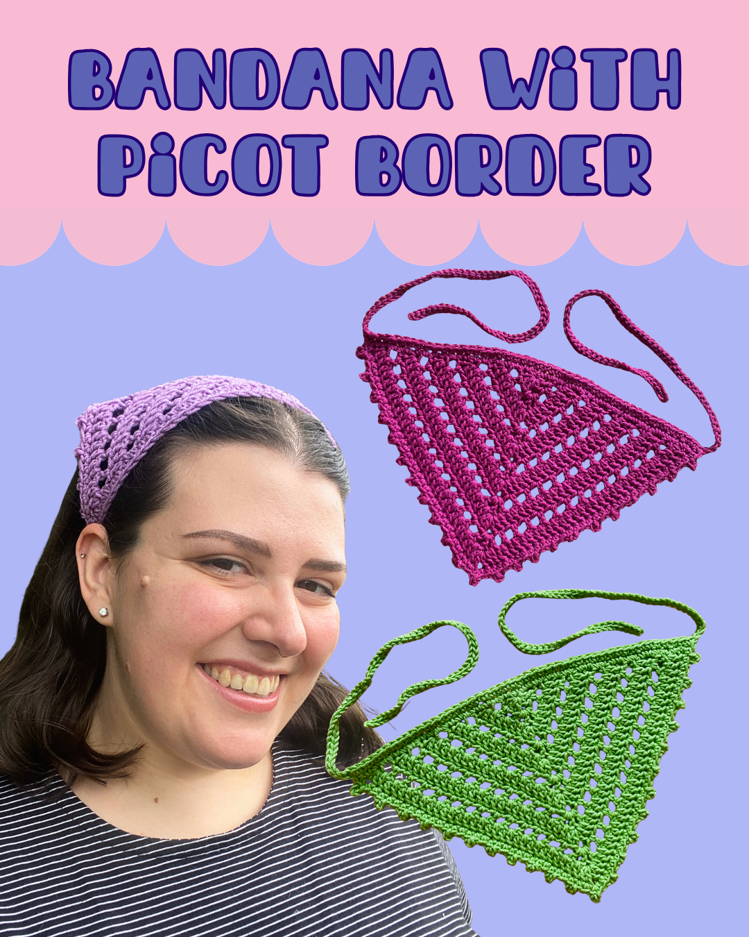 Bandana - Picot Border