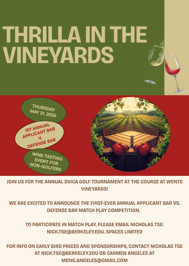 Annual Golf Classic - Thrilla In The Vineyards