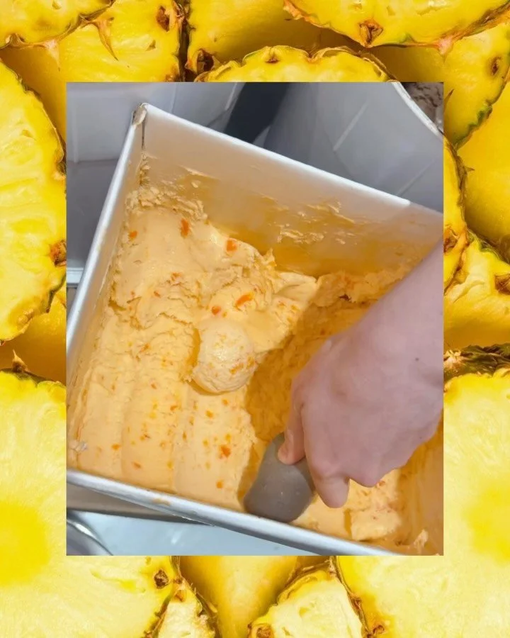 one of our new flavors! pineapple orange!🍍🍊
open daily 11am-10pm. come try for yourself!

new flavor: brookie!!🍪🍫
brownie based ice cream with cookie dough pieces!
open daily 11am-10pm. come try for yourself!

a crowd favorite: key lime pie🍋&zwj