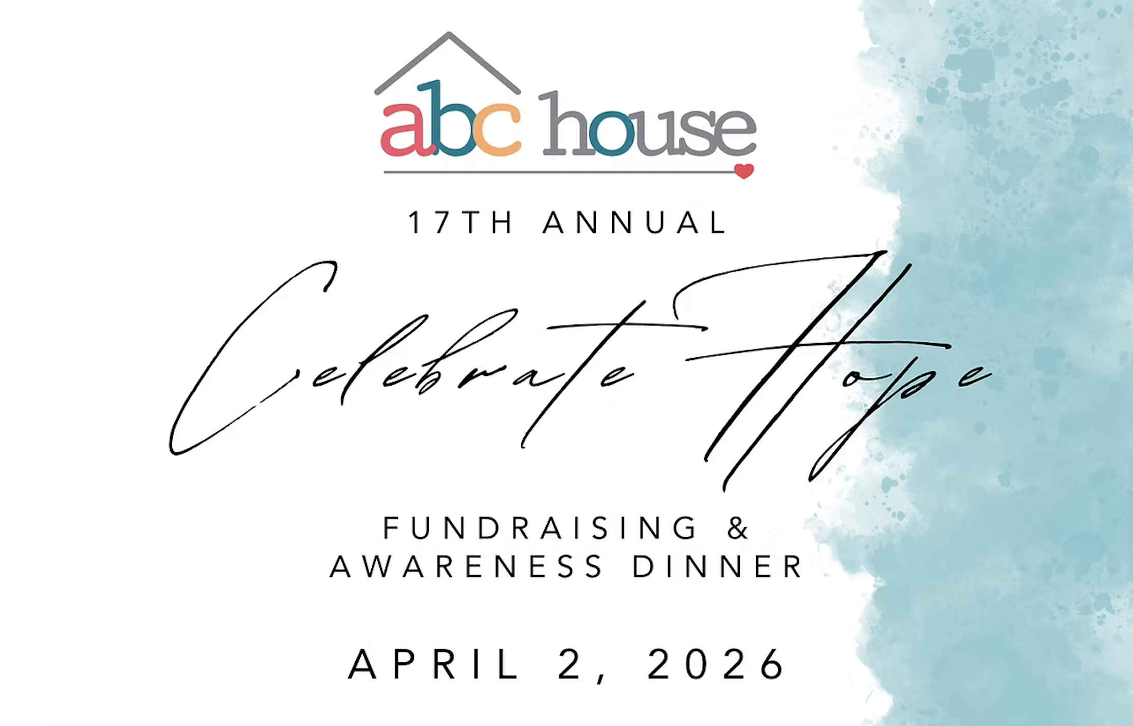 Celebrate Hope Fundraising & Awareness Dinner
