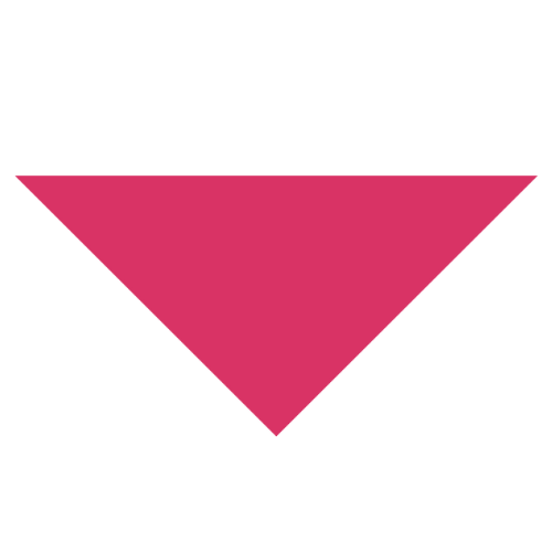 Pink downward-pointing triangle on black background.