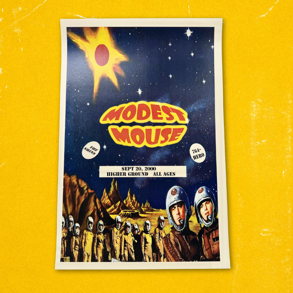 Modest Mouse '00 Tour Poster Reprint