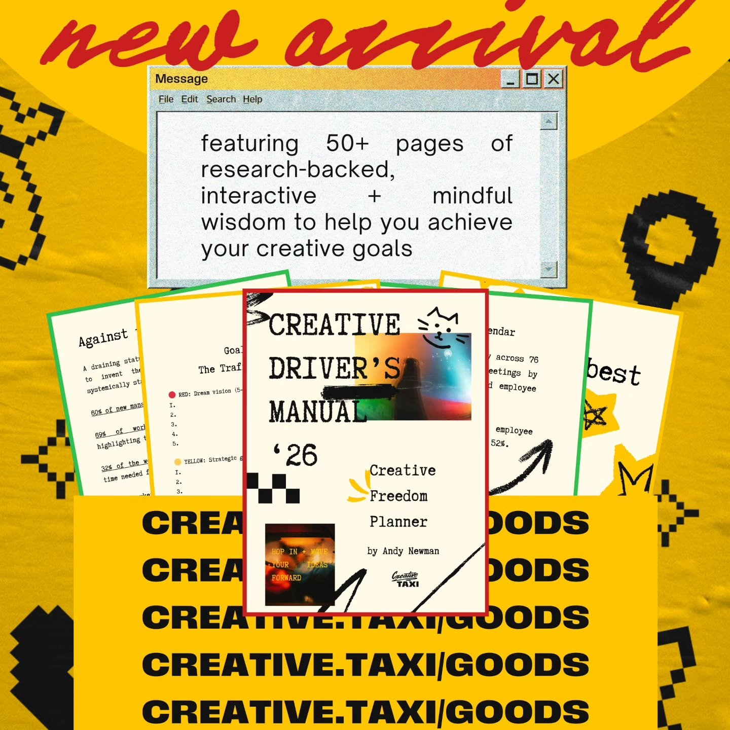 Imagine this time next year: You committed to your creative goals with a 95% success rate accountability practice. We're ending '26 with your creative fuel on full + your work in flow, we've seen through the fog + your vision is clearer than ever. 

