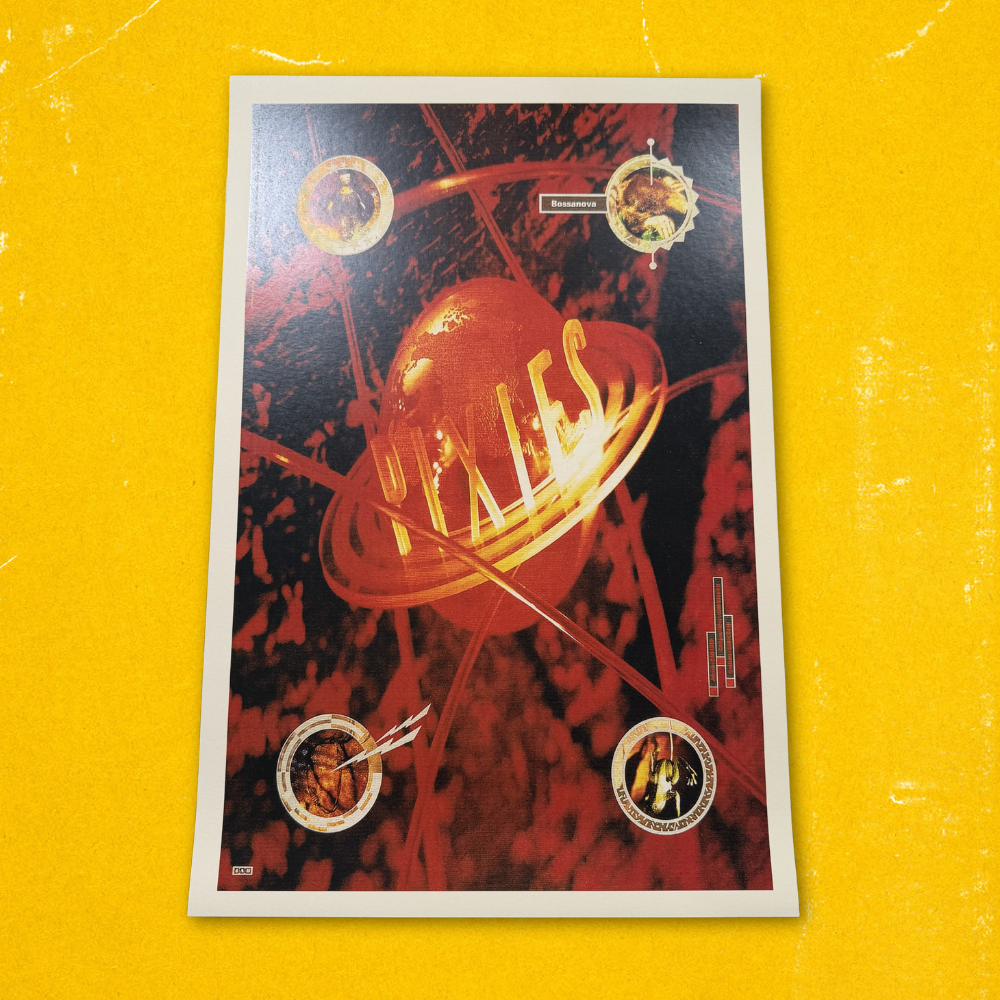 Pixies '90 Tour Poster Reprint