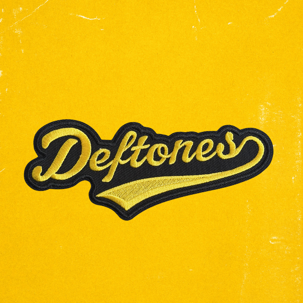 Deftones Embroidered Iron-on Patch