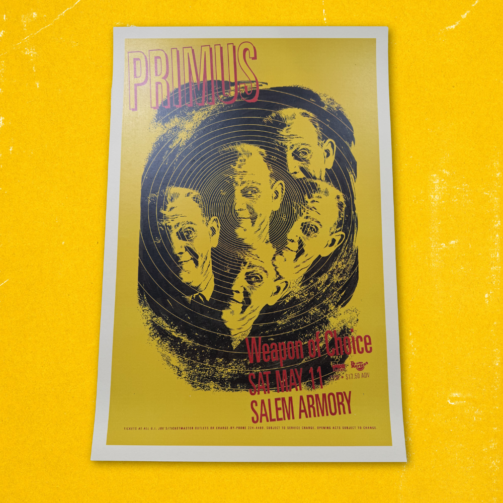 Primus '96 Tour Poster Reprint