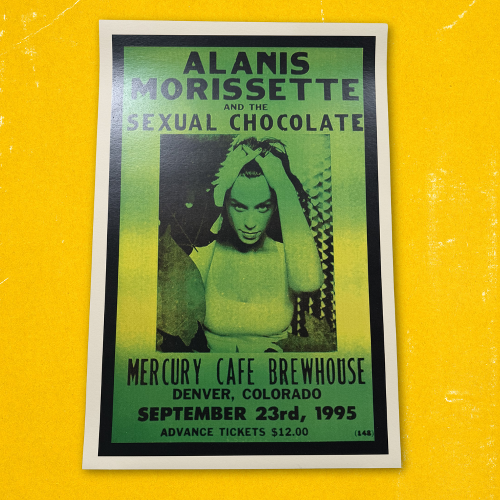 Alanis Morissette '95 Tour Poster Reprint