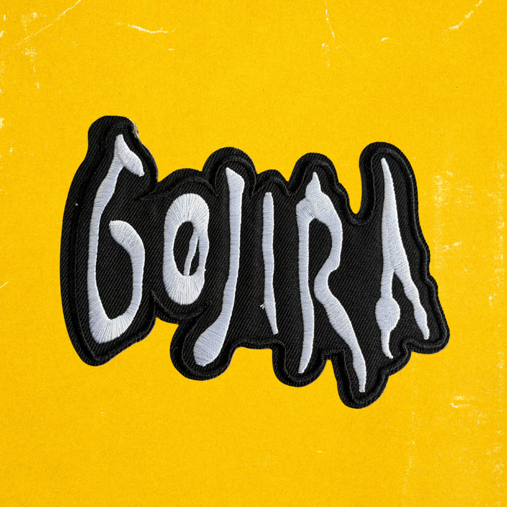 GOJIRA Embroidered Iron-on Patch