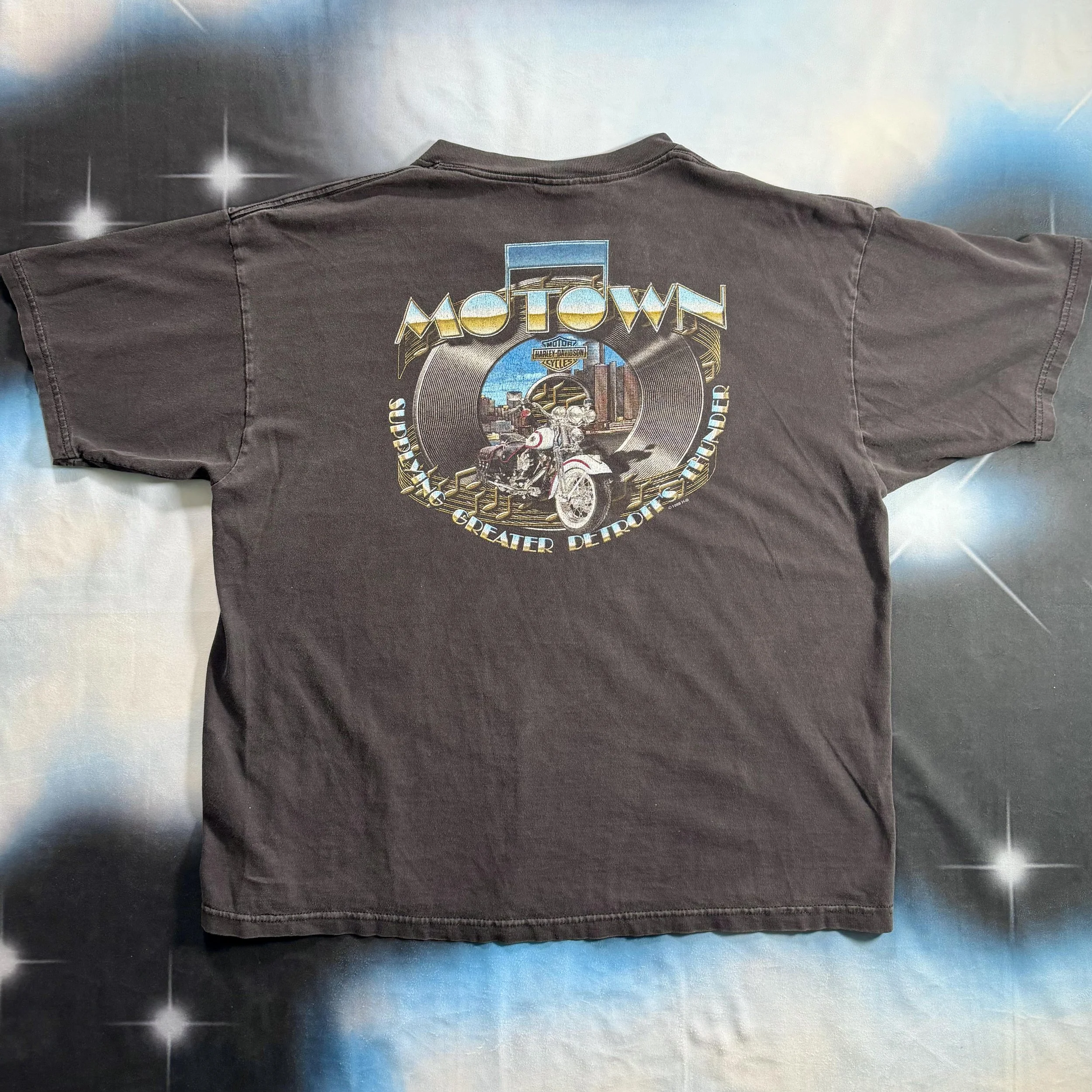 Harley-Davidson DEATH (Detroit) Shirt 2XL