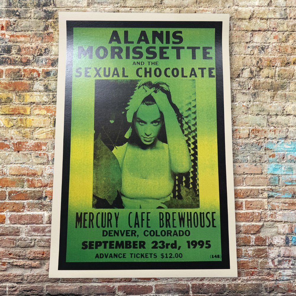 Alanis Morissette '95 Tour Poster Reprint