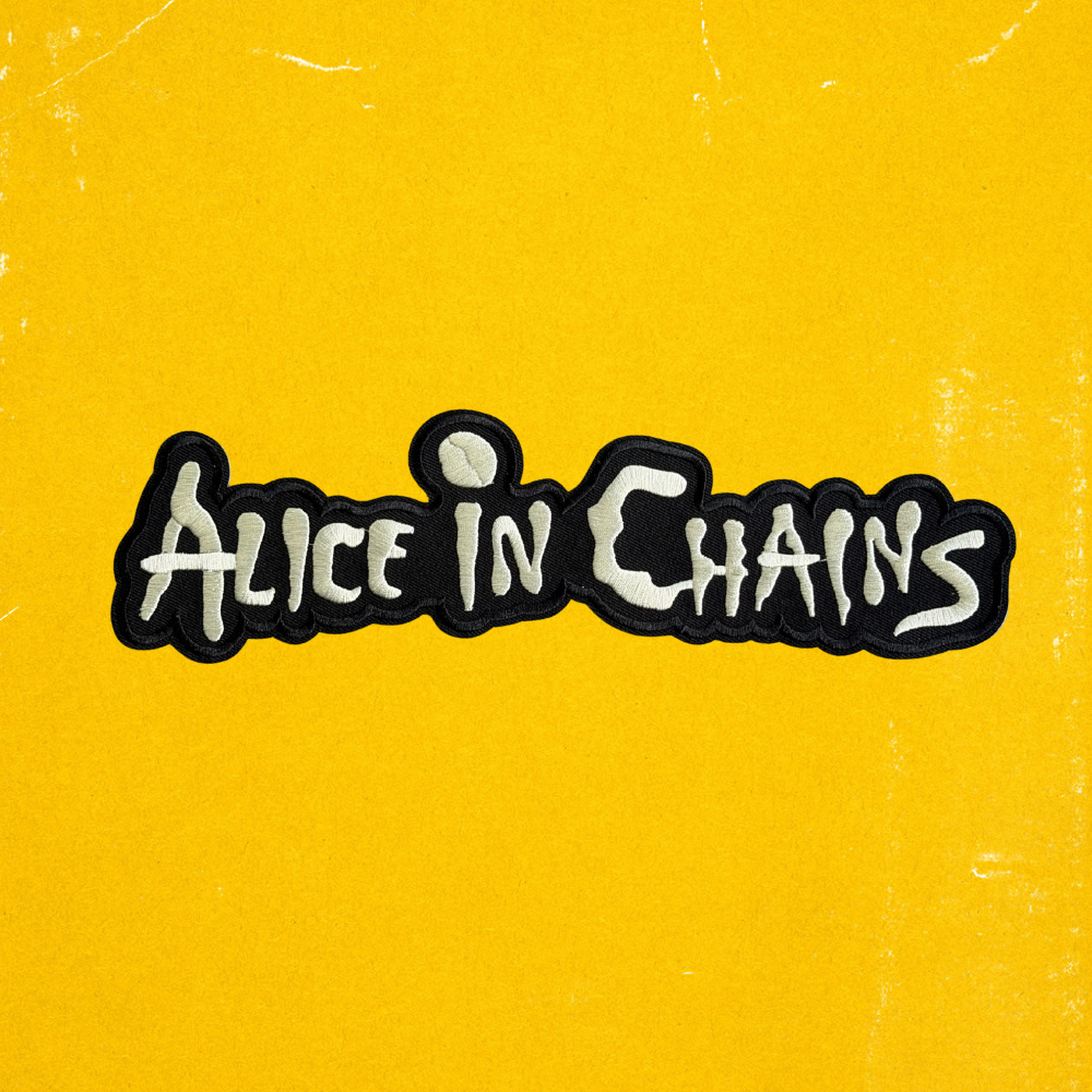 Alice In Chains Embroidered Iron-on Patch