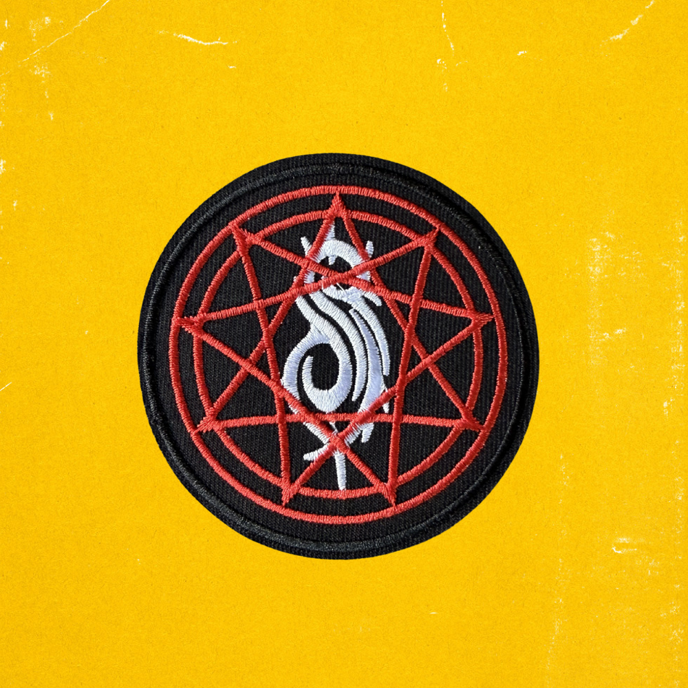 Slipknot Embroidered Iron-on Patch