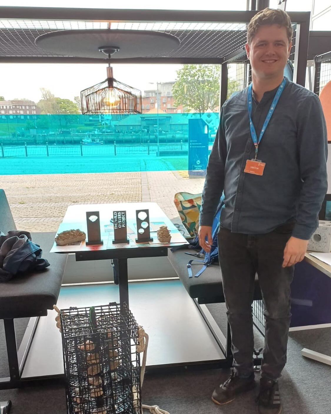 Look at our amazing prototype for @wild_oysters_project 👀
Three weathered steel plinths, waterjet cut by the amazing @ngc_waterjet encouraging audience participation through light and shadow play.
Can’t wait for them to get in touch and mak