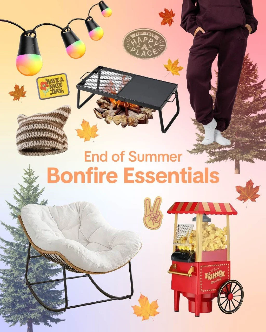 Catch bonfire vibes, not mosquito bites. Your bonfire starter pack is here ➡️🔥🍫 #TikTokShop #TikTokShopFinds #Bonfire #SummerShopping
