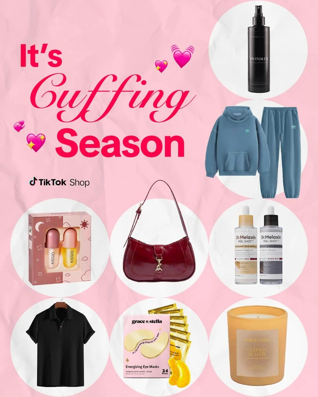 Relationship status: in love with my cart. Explore the finds you'll be crushing this cuffing szn ❤️🛒 #TikTokShop #TikTokShopFinds #CuffingSeason #FallFinds