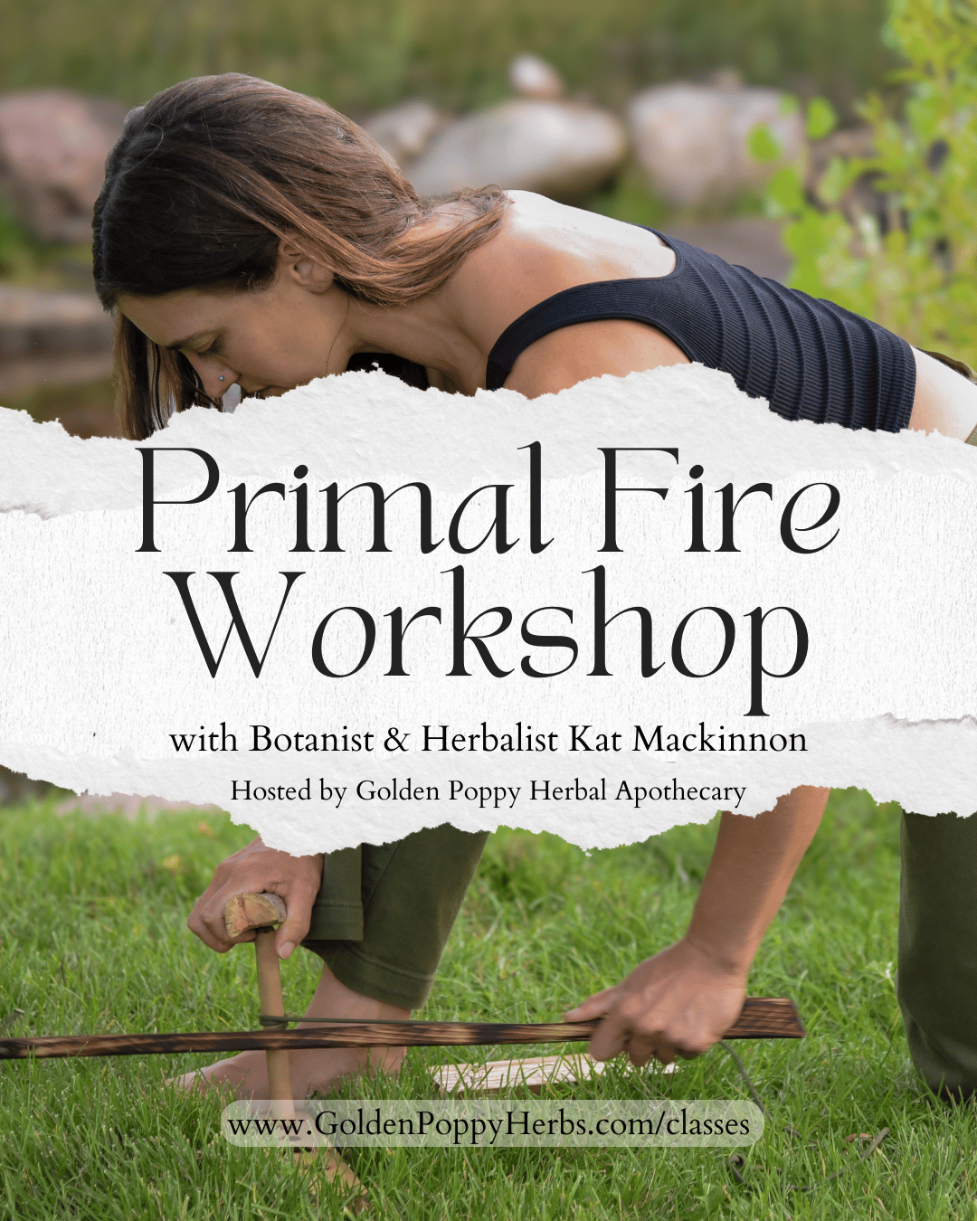 Primal Fire Workshop with Kat Mackinnon
