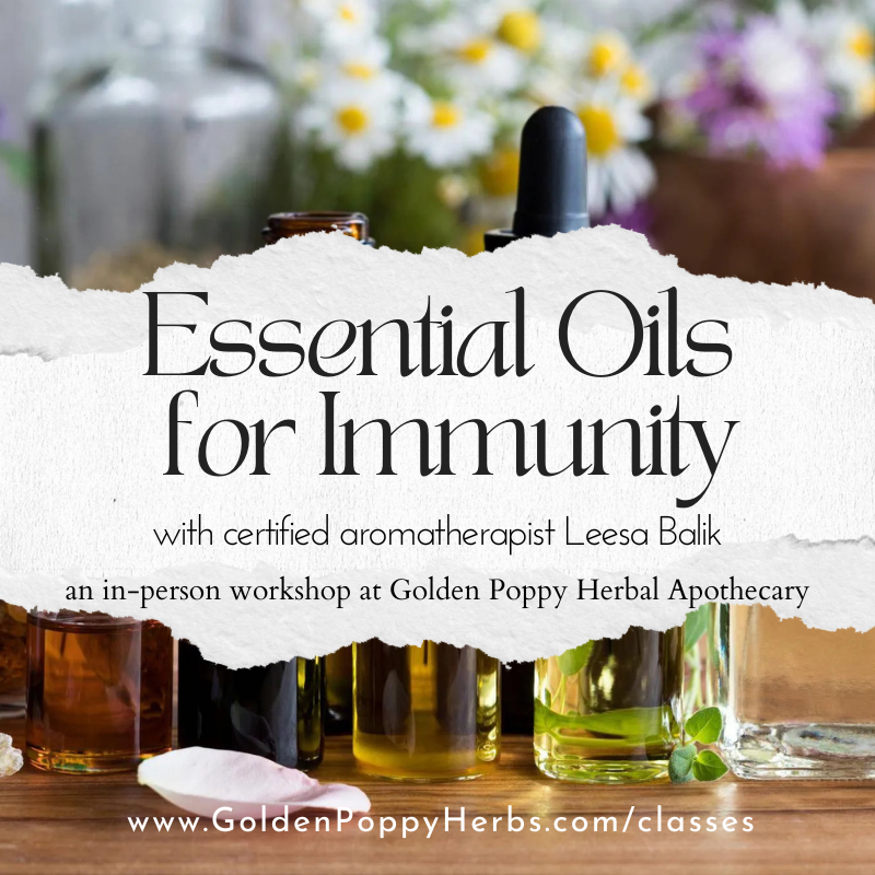Essential Oils for Immunity with Leesa Balik