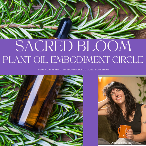 Sacred Bloom Plant Oil Embodiment Circle with Andrea Sweeting