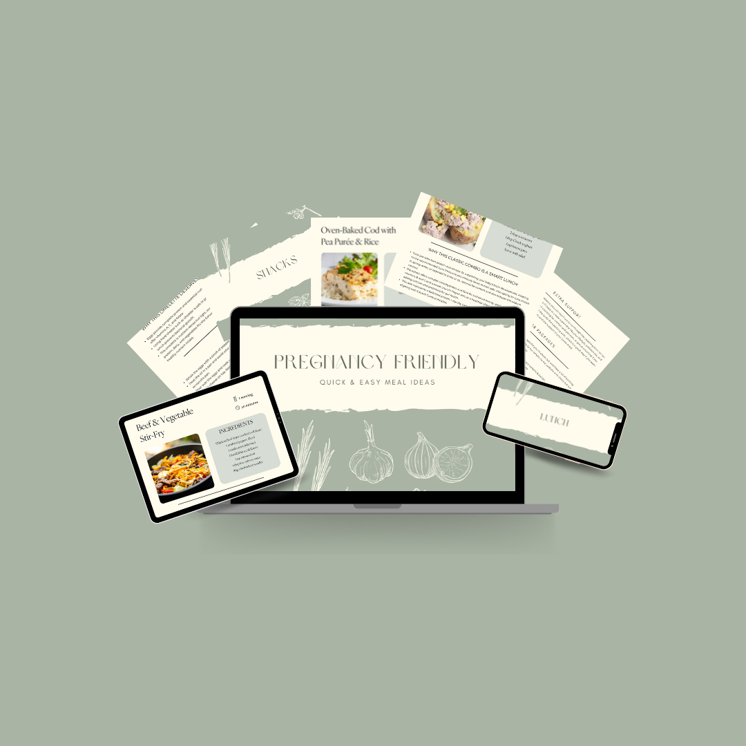 Motherhood Wellness - Pregnancy Friendly Quick & Easy Meal Ideas