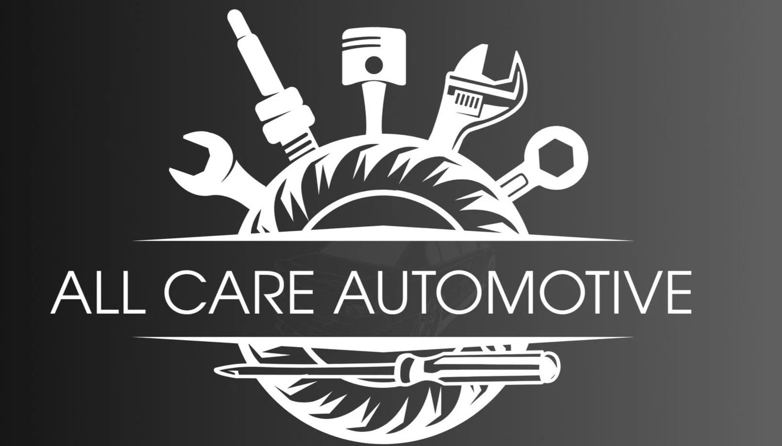 A close-up of a chrome wrench beside a black car with alloy wheels, representing our commitment to high-quality auto repair services in Brampton.