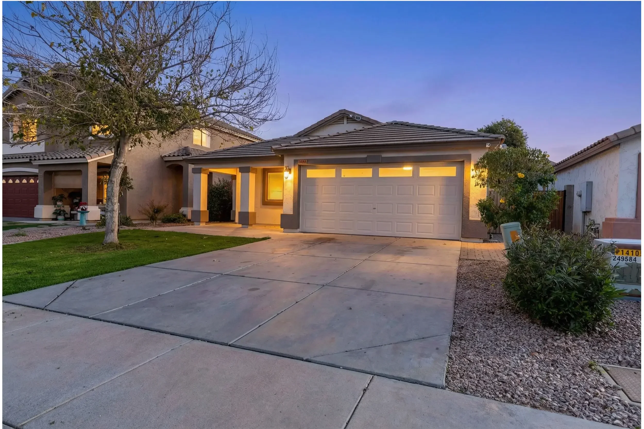 Phoenix Arizona Home Digital Twilight Conversion Photo