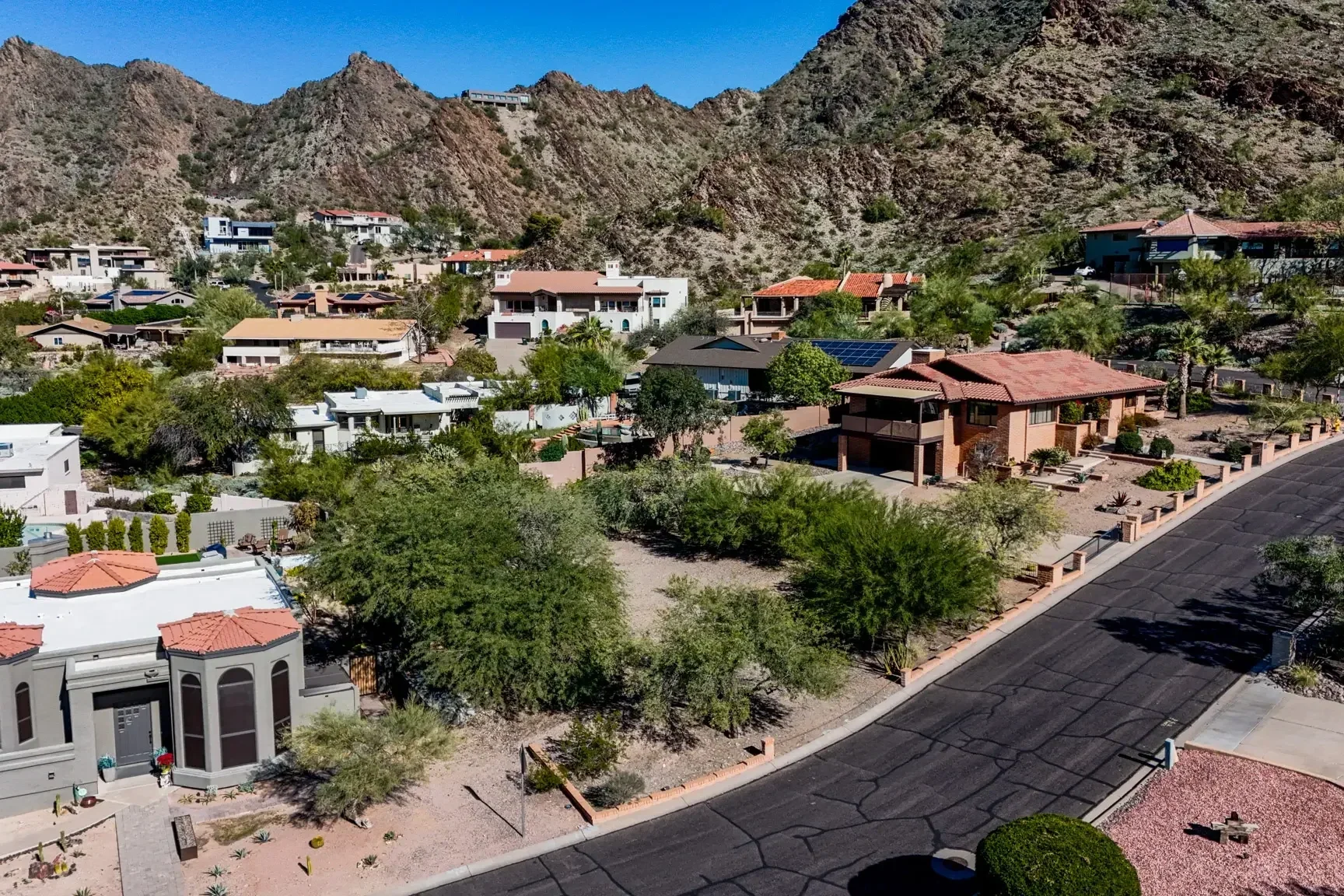 Phoenix Mountain Real Estate Drone Photo