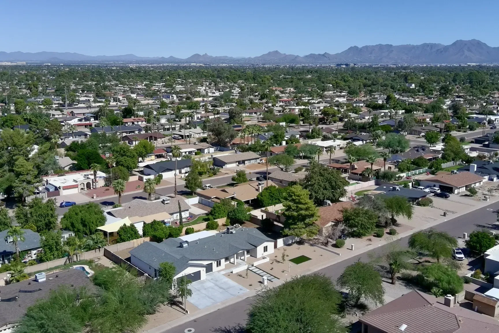 Scottsdale Luxury Real Estate Drone Photo