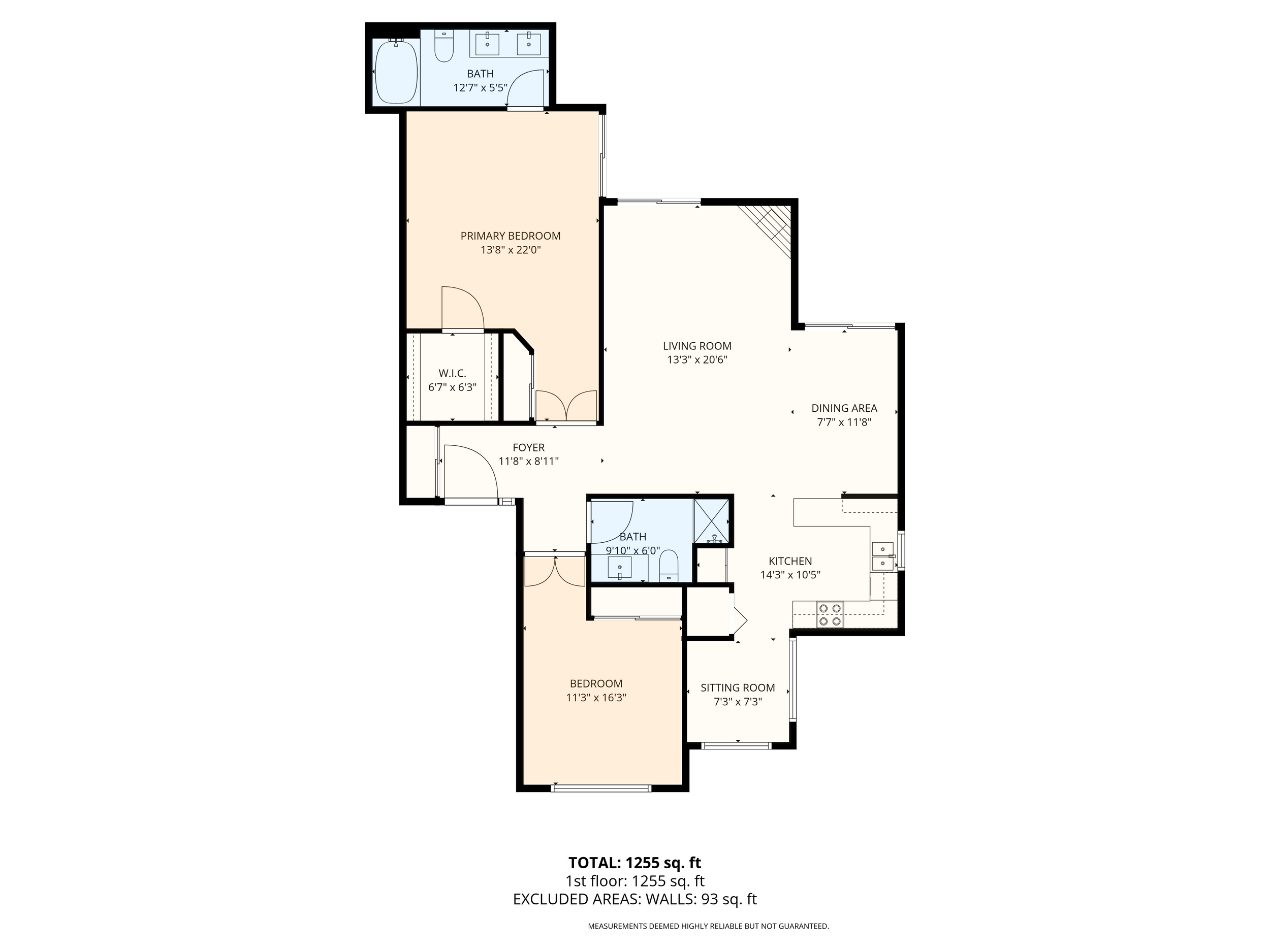 Floorplan of Phoenix residential home