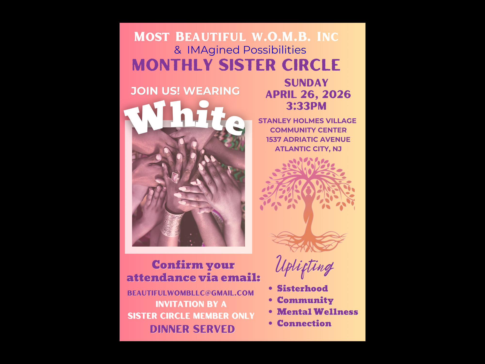 Monthly Sister Circle
