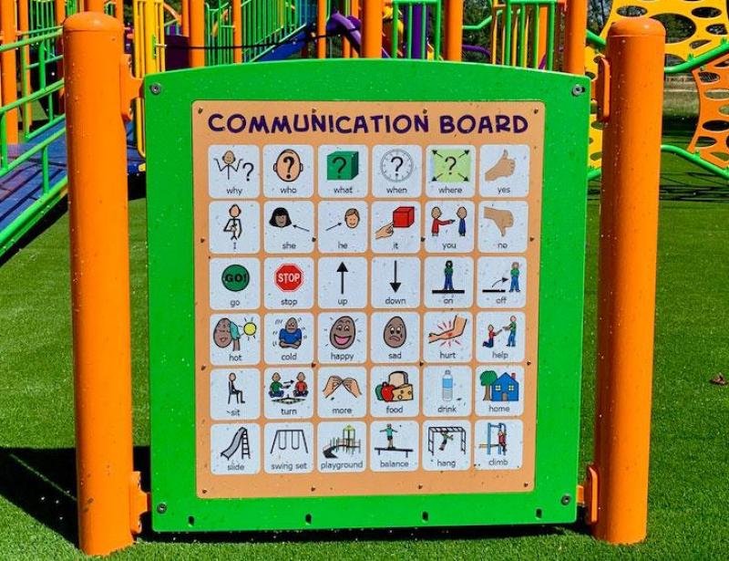 playground communication board
