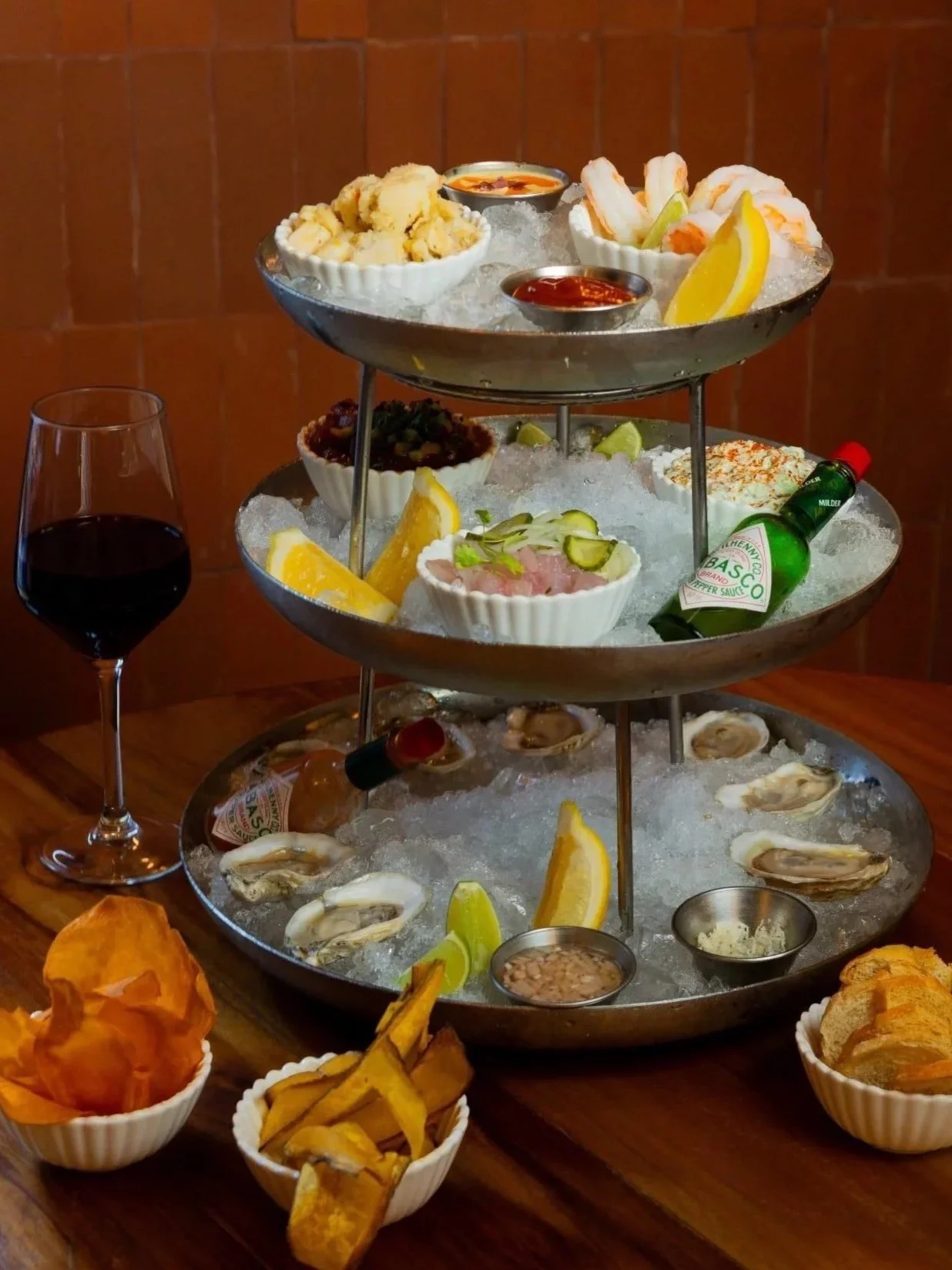 The Seafood Tower at Bruma: A Table Made for Sharing