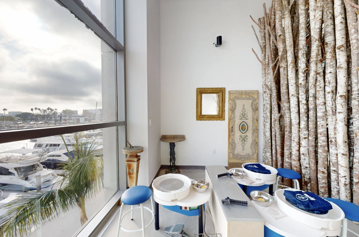 Private pottery class with ocean view in Los Angeles