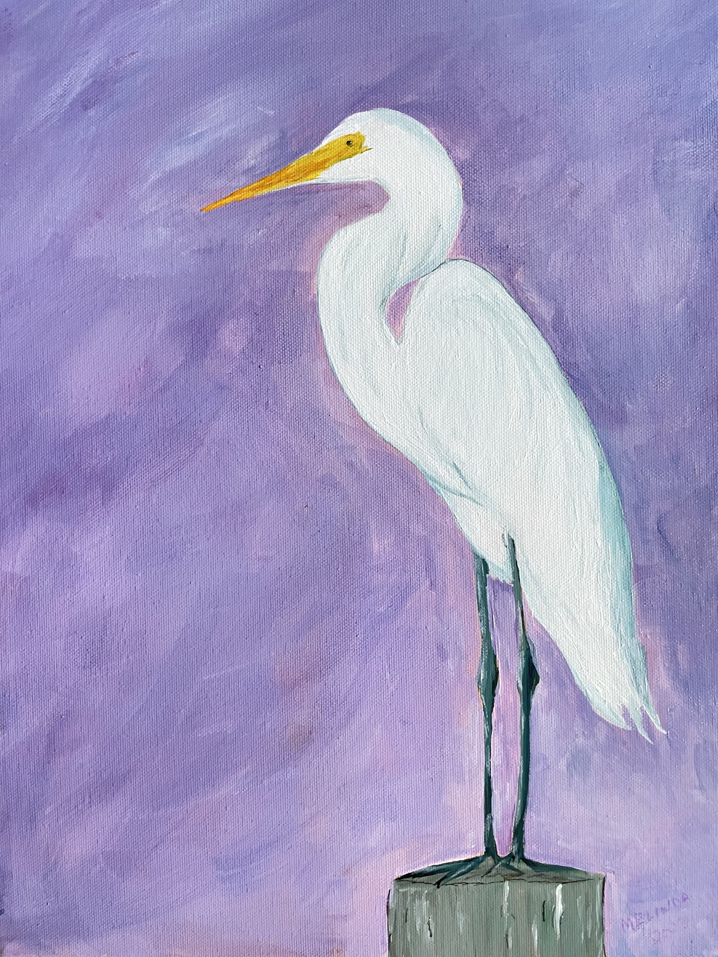 Serene Heron
