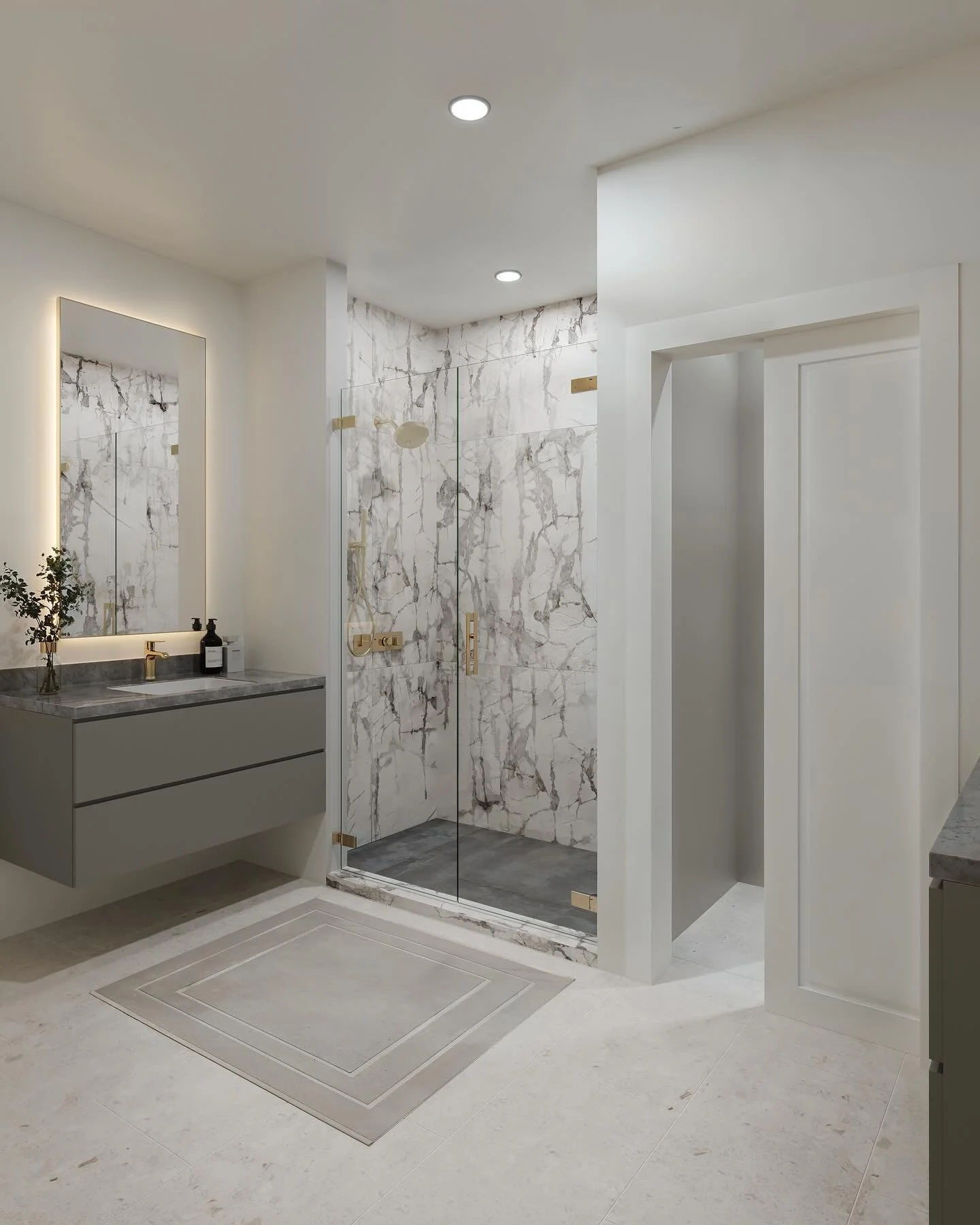 A glimpse into what&rsquo;s to come. ✨ The primary bathrooms at 80onVernon are set to feature elegant finishes, contemporary fixtures, and a serene, spa-like atmosphere designed for everyday retreat.

Coming soon to Coolidge Corner, get in touch to l