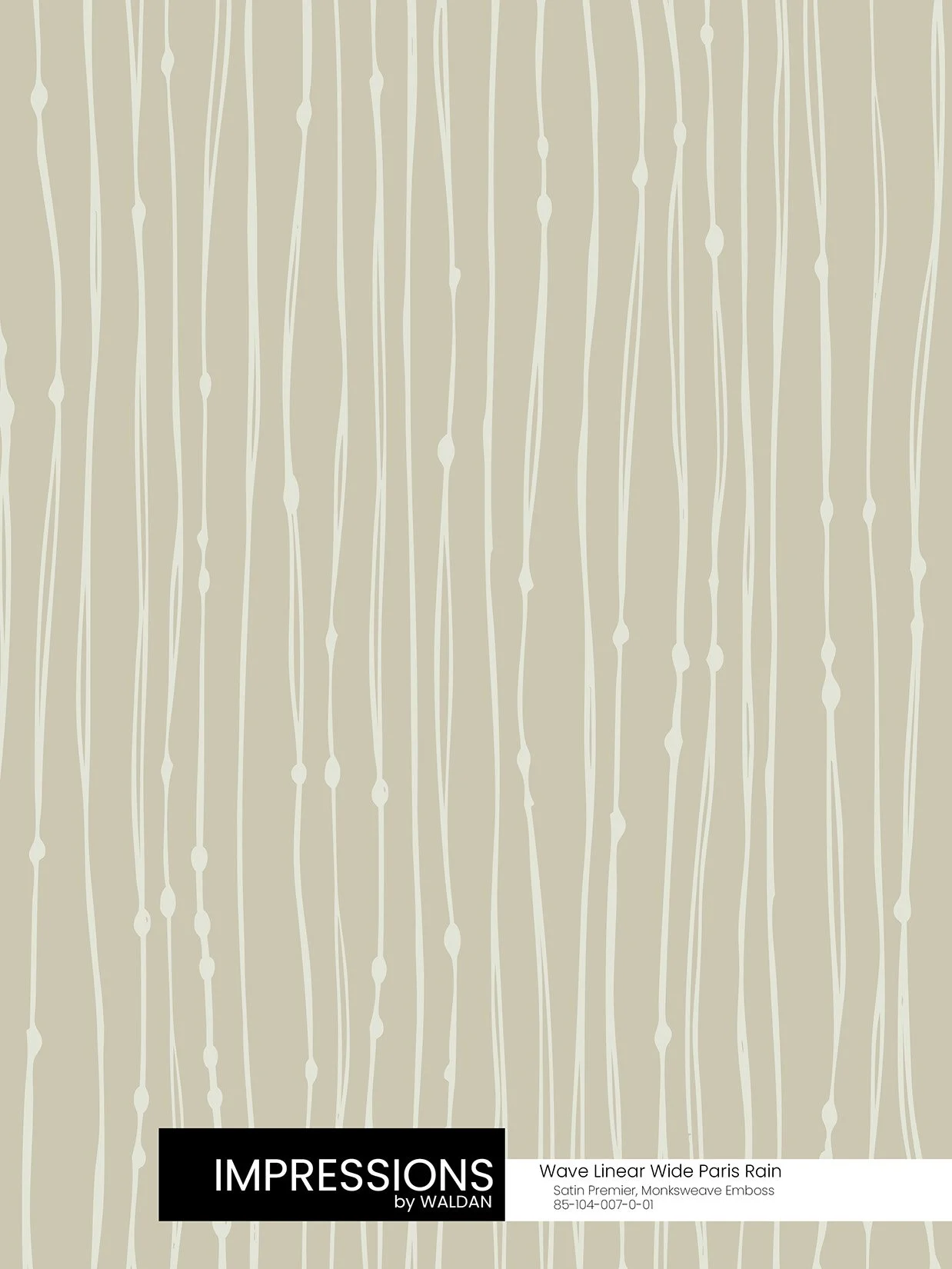Wave Linear Wide Paris Rain