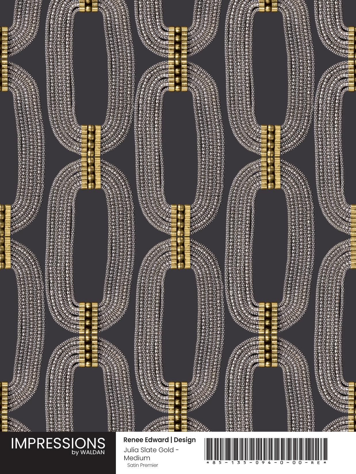 Julia Slate Gold - Medium