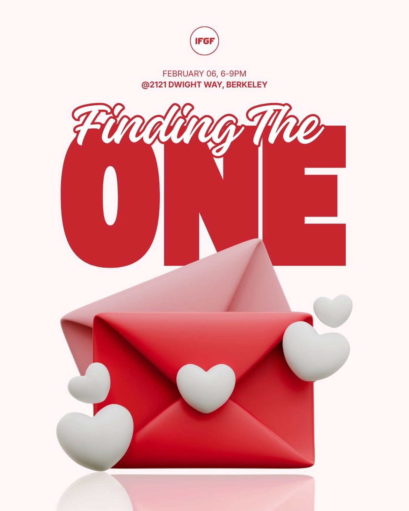 Still looking for your person? Or just looking for free food? 🙋🏻&zwj;♂️🙋🏻&zwj;♀️

Valentine&rsquo;s Day is right around the corner, and we&rsquo;re getting together to talk about the big question: How do you actually find &ldquo;the one&rdquo;? J