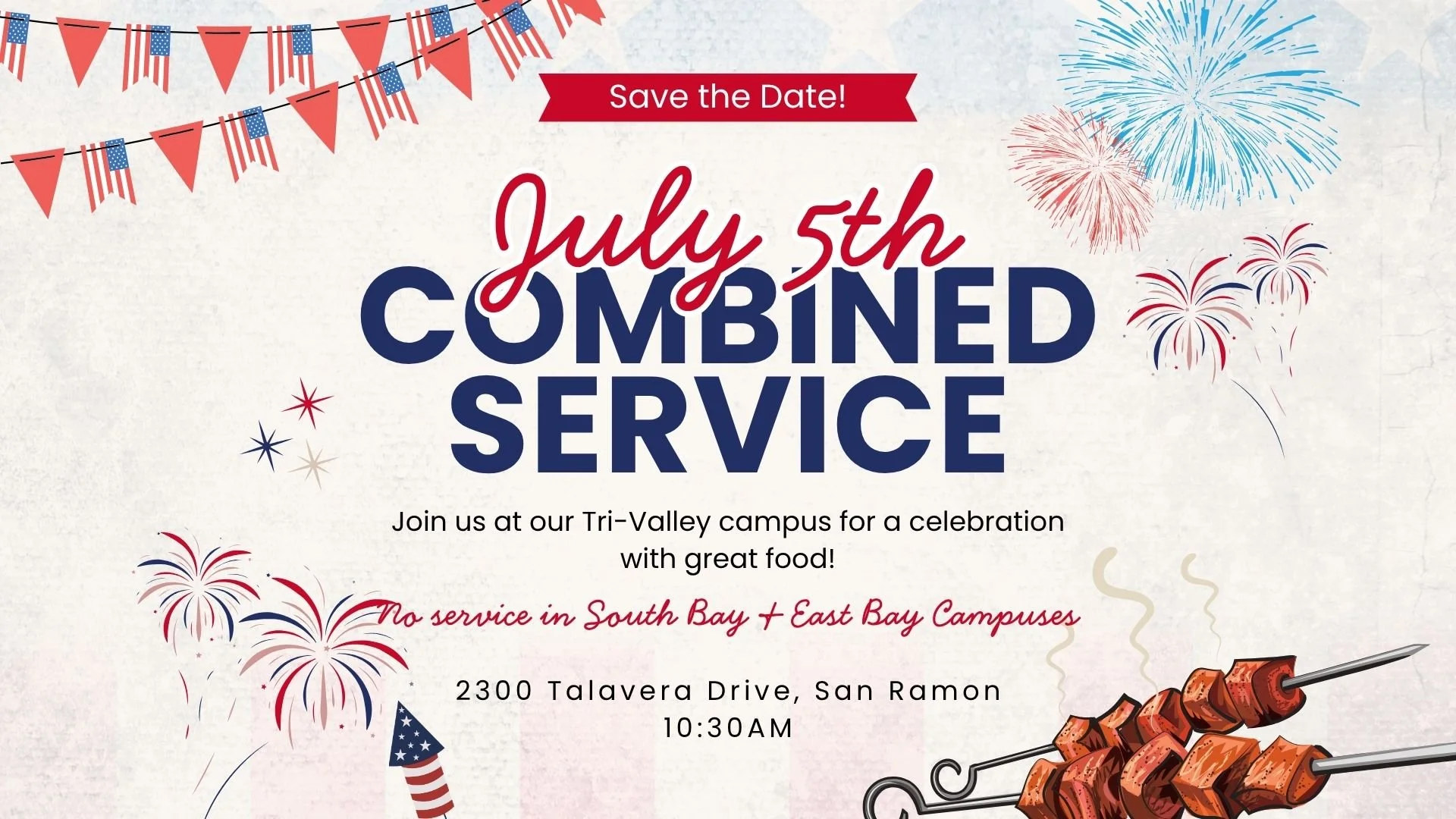 July 5th Combined Service