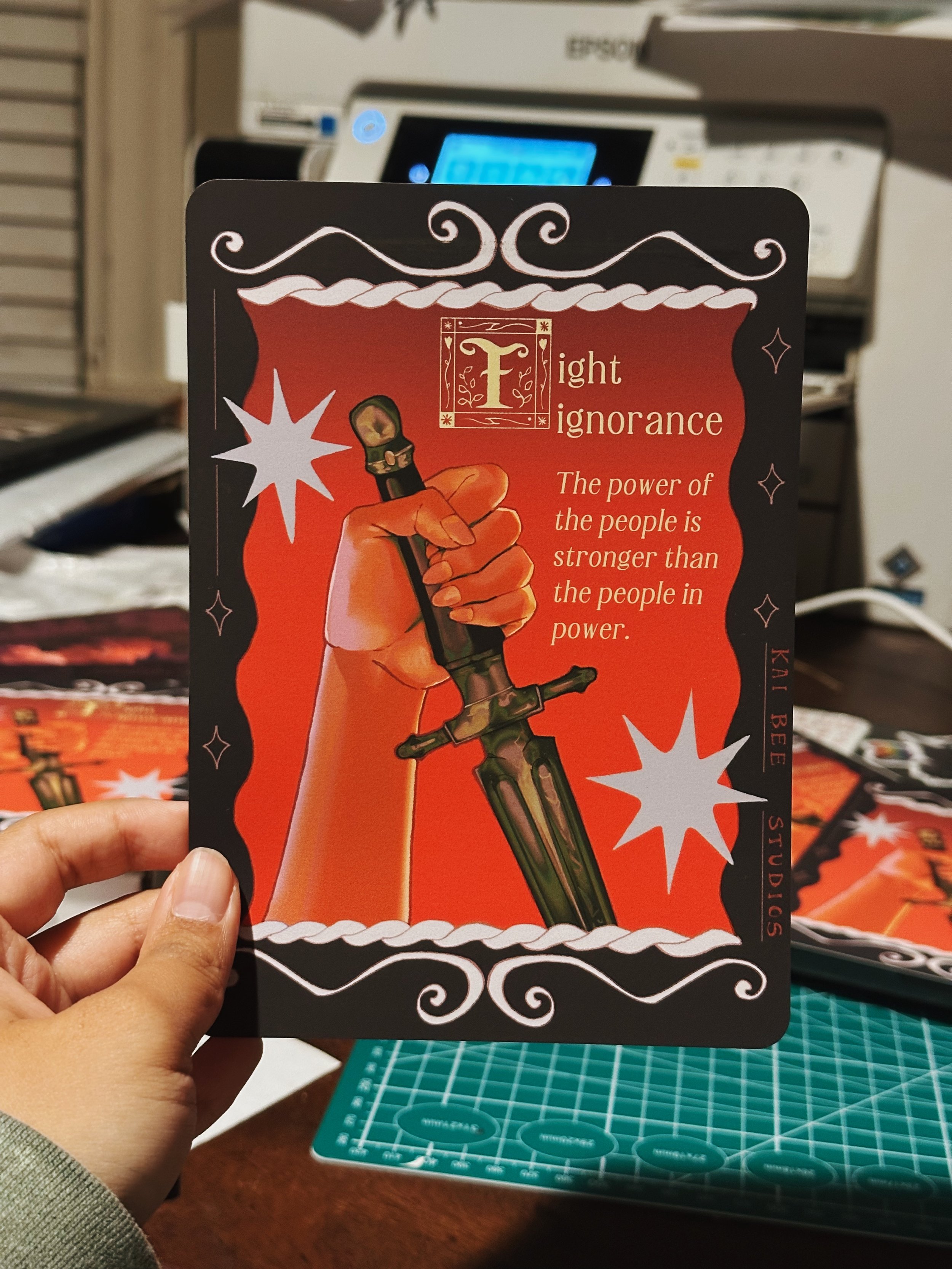 Dagger 5x7 Postcard Print