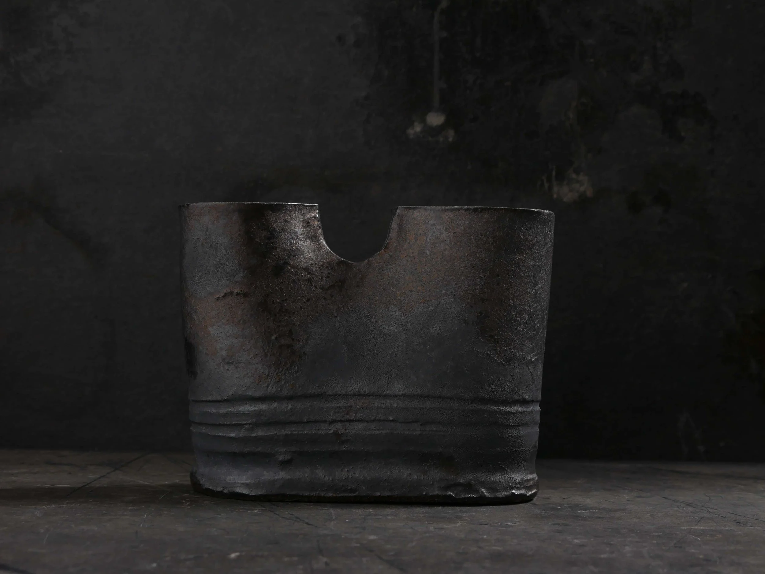 sculptural candlestick by Andy van Vliet