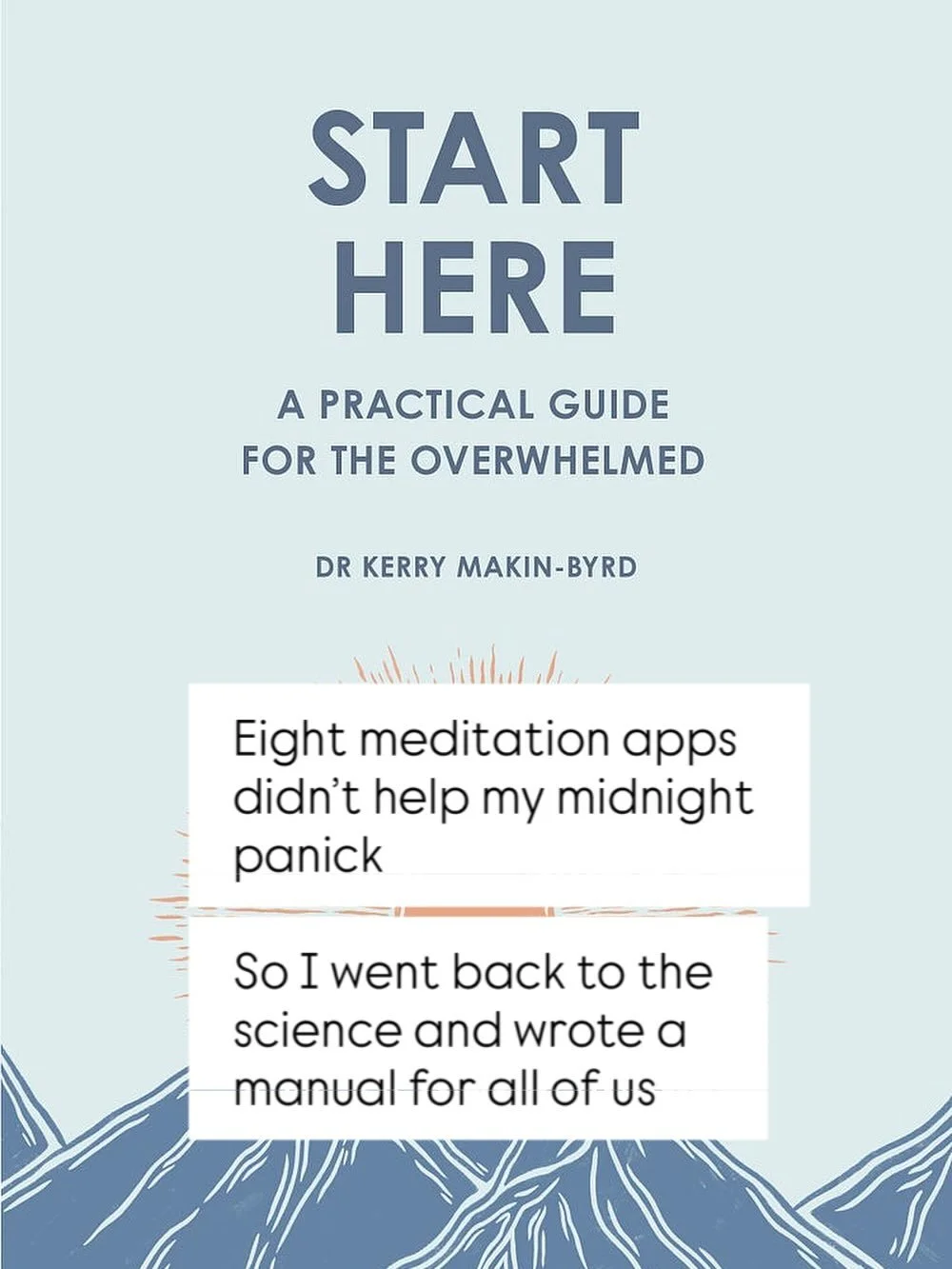 Start here: a guide for the overwhelmed coming late November 20 25, pre-order in the bio link