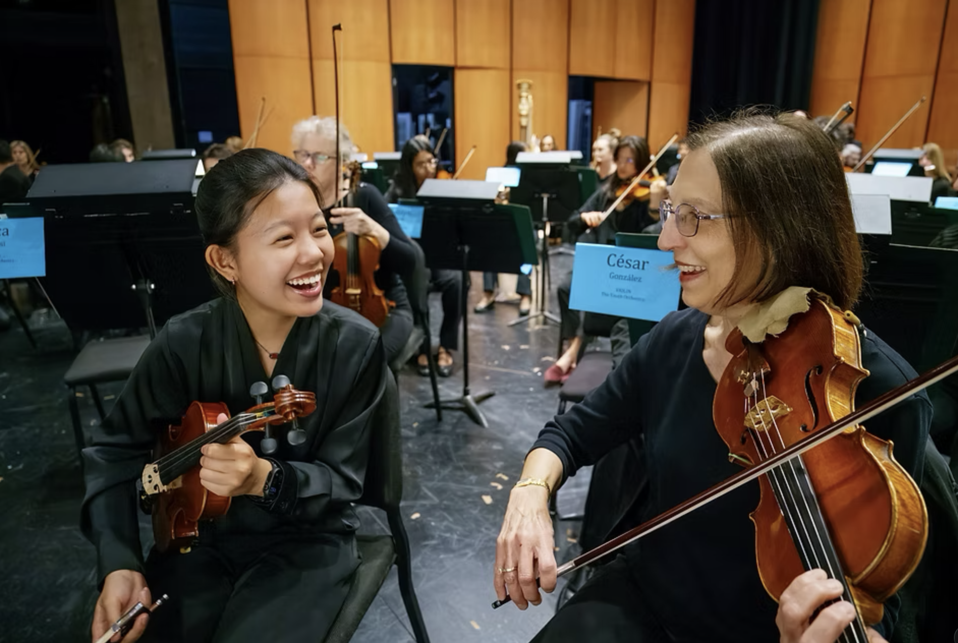 I.M. Terrell Chamber Orchestra Side-By-Side