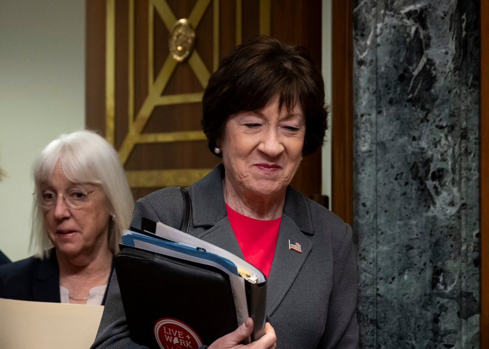 Susan Collins Was Implicated in an FBI Corruption Probe, Only To Be Bailed Out by Donald Trump