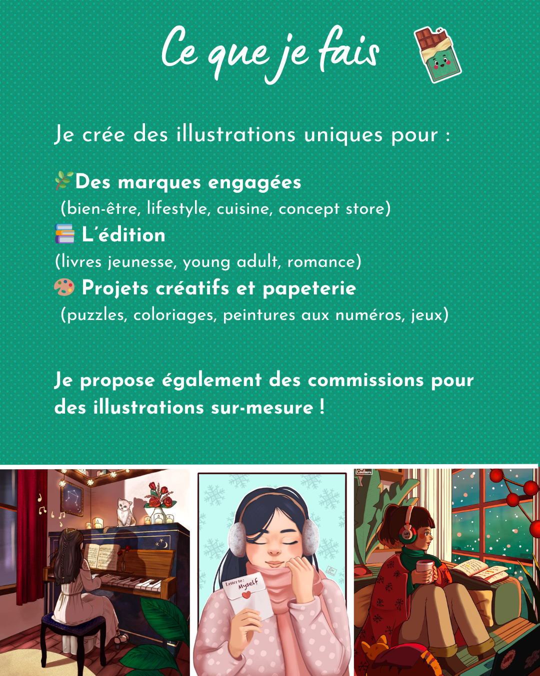 Lea en Couleurs - projet illustration