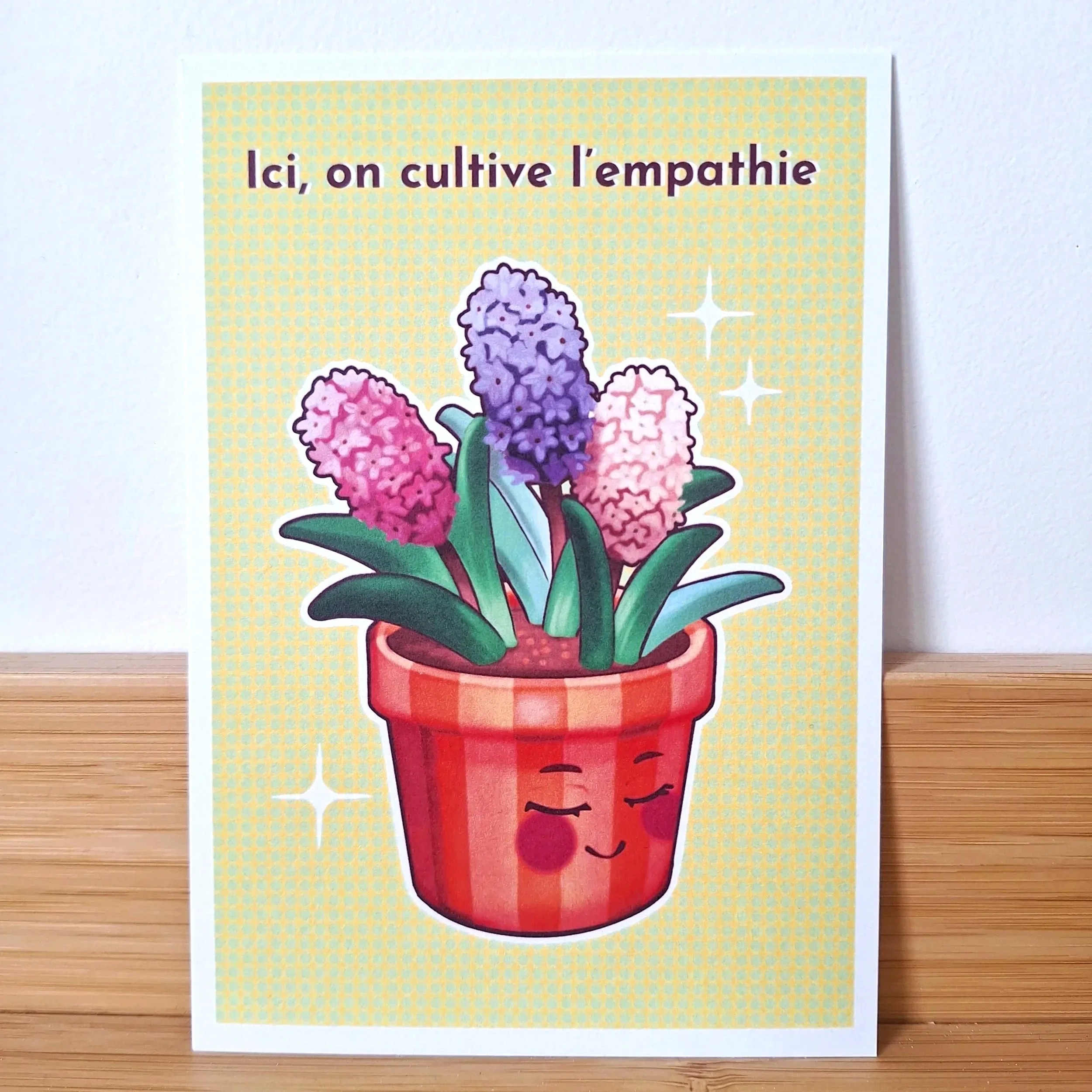 Carte A6 - Plante empathique (éphémère)