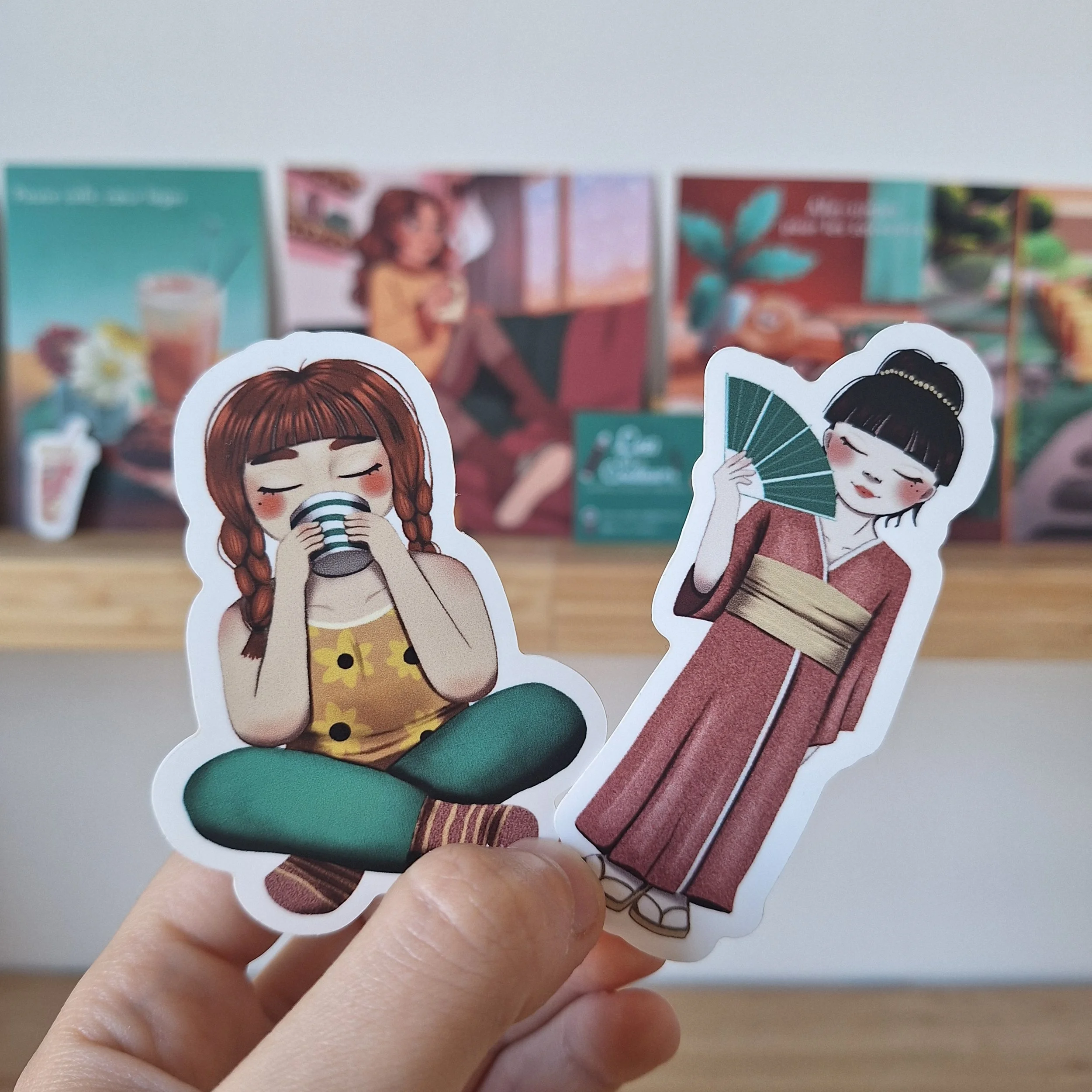 Duo de stickers - 4,90€