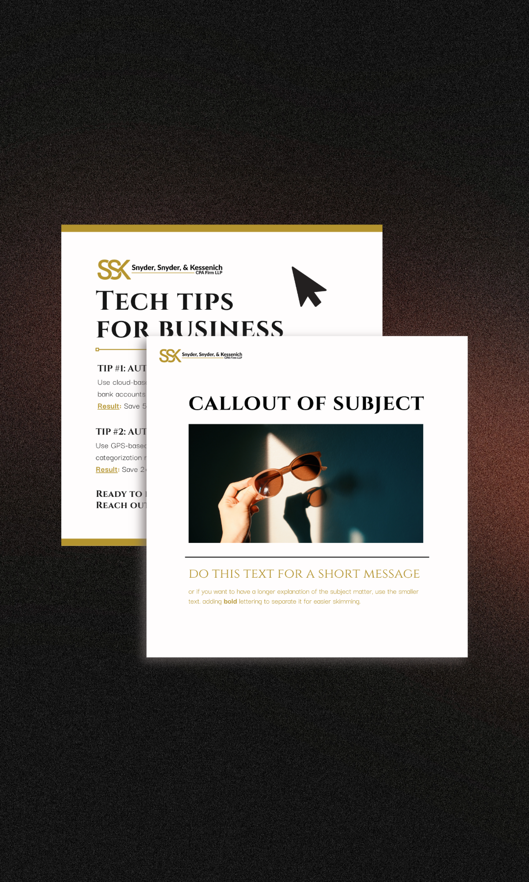 SSK Firm Social Media Templates