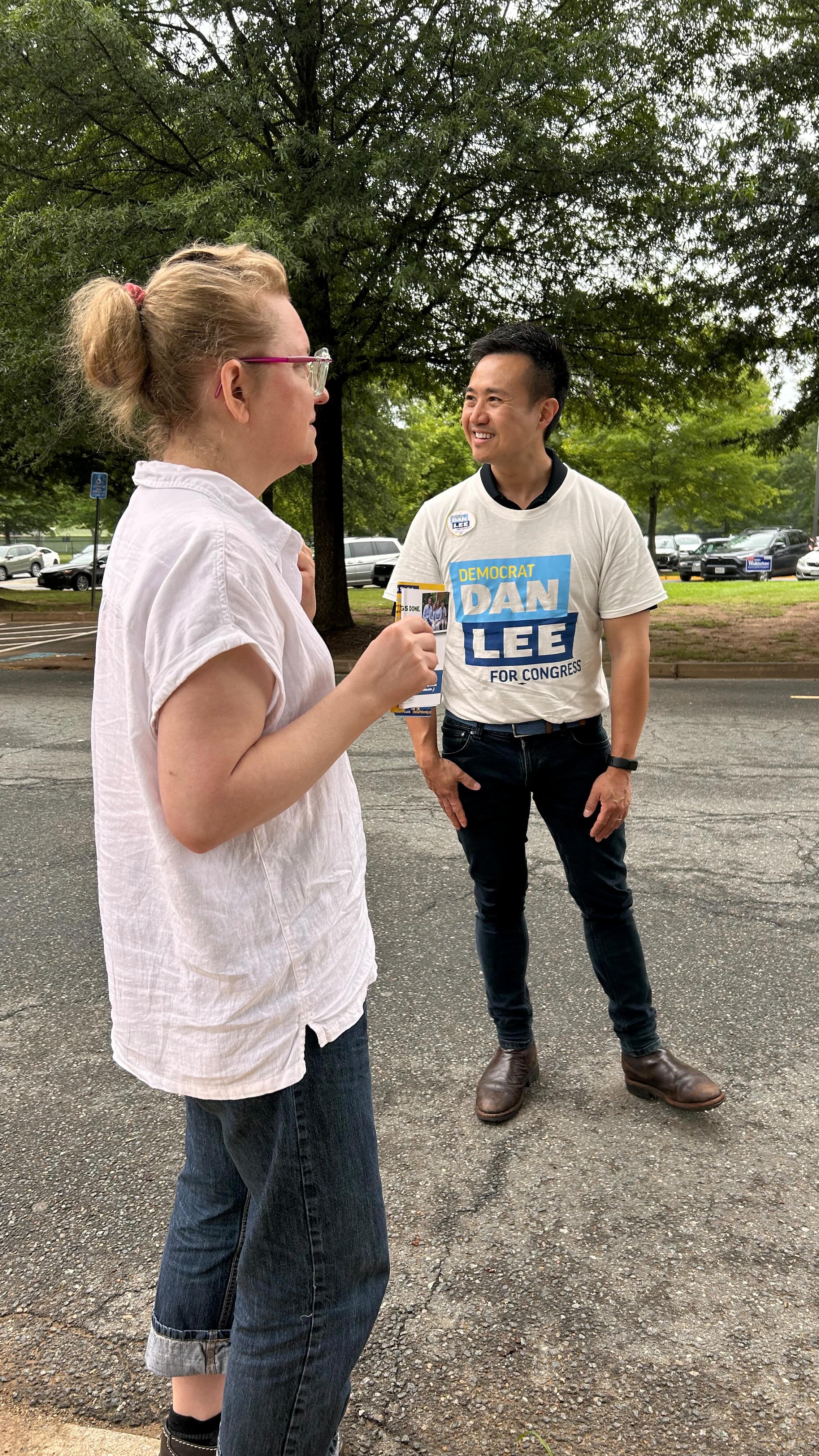 With just 3️⃣ hours left till polls close, we’ve been getting out the vote minute by minute! #specialelection #electionday #firehouseprimary #virginia #fairfax #fairfaxcounty #gotv #va11 #vote #danlee #standwithdan #danleeforvirginia #democrats