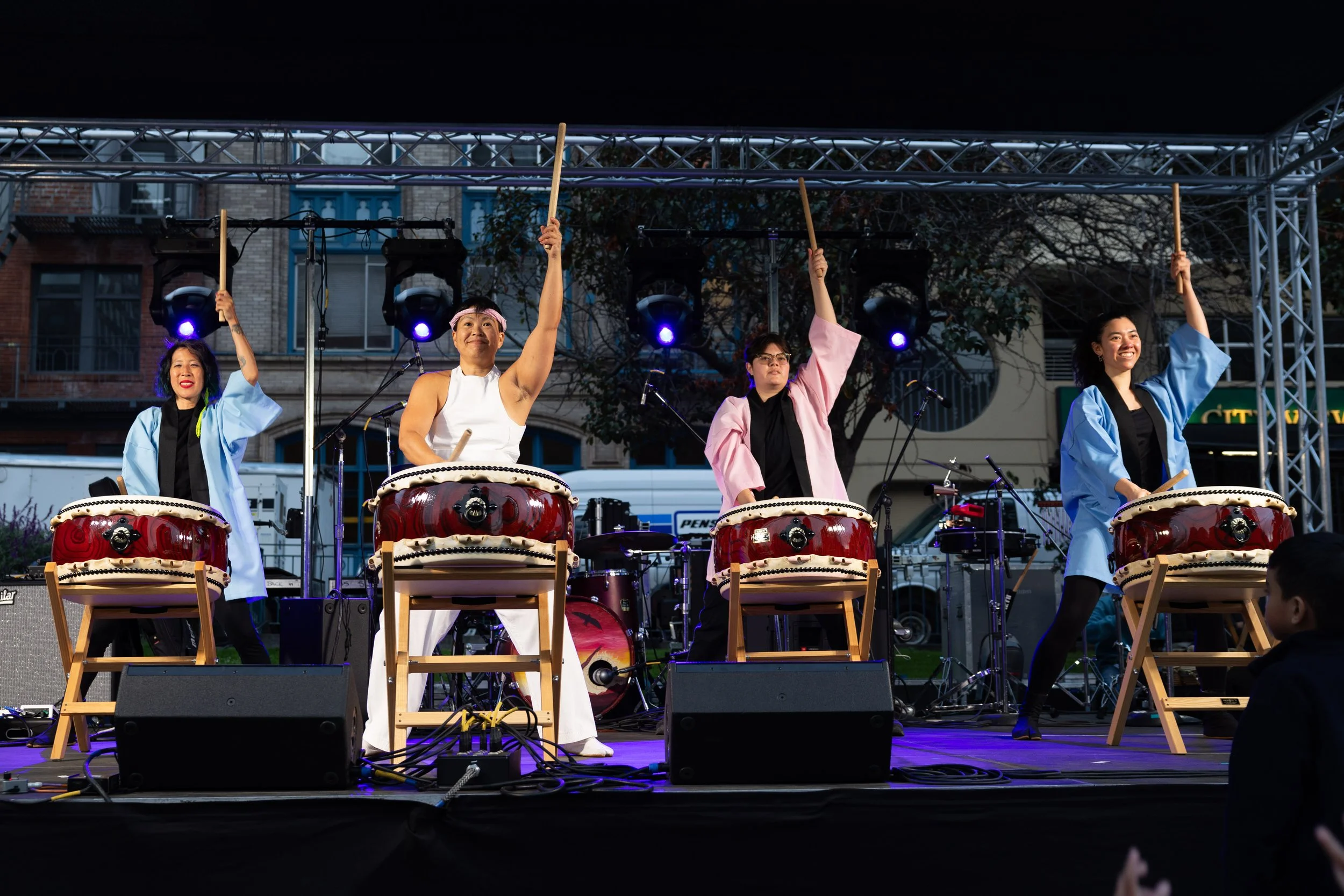 Queer Taiko at Livermore Public Library