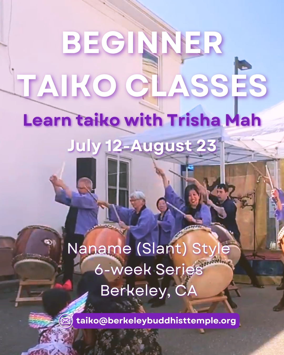 Beginner Taiko Classes